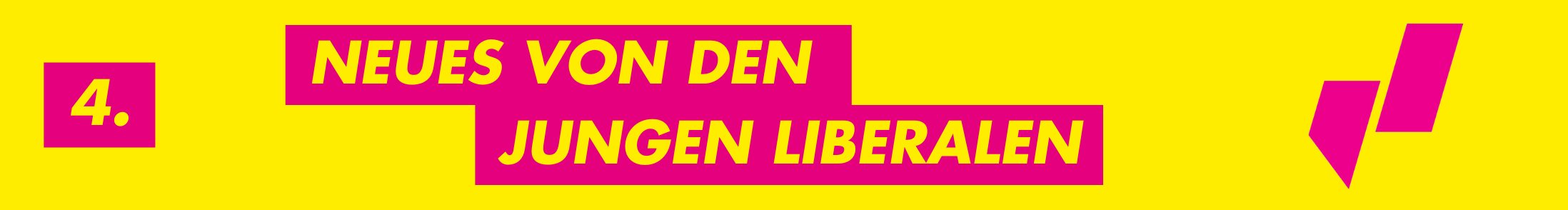 4. Neues von den Jungen Liberalen